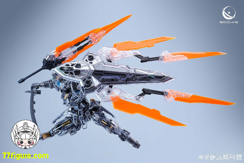 【予約商品】Eddas Technology 1/100 ワルキューレ（Valkyrie） メカニカル透明版 プラモデル
