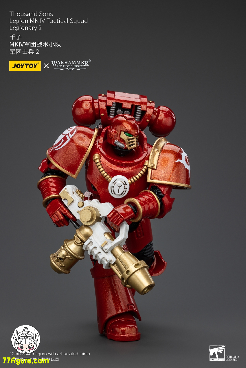 【品切れ】ジョイトイ JoyToy Source 1/18 『ウォーハンマー ホルスの異端』千子 レギオン MK IV 戦術部隊 レギオナリー 2 塗装済み可動フィギュア