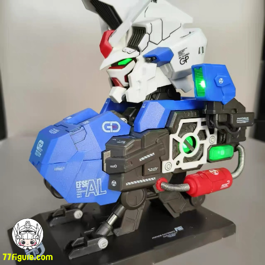 愚公モデル 1/38 GP-02  ヘッドバスト w/ LED プラモデル