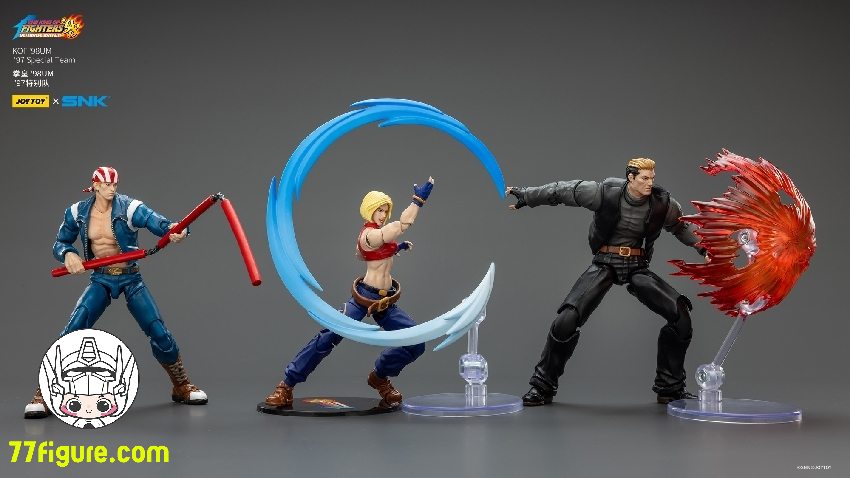 【予約商品】ジョイトイ JoyToy Source 1/18 SNK KOF 98UM 97 スペシャルチーム 三体セット 塗装済み可動フィギュア