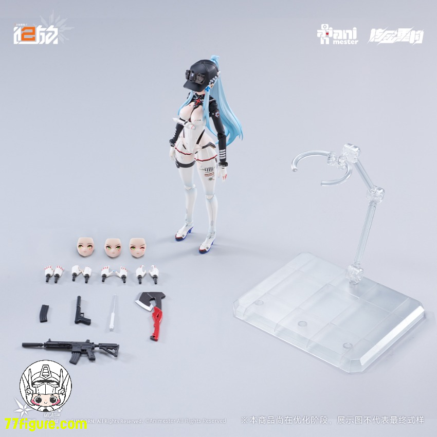 【予約商品】Animester 1/12 ドールズフロントライン2：エクシリウム 「クルカイ - スピードスター」 クルカイ 塗装済み可動フィギュア