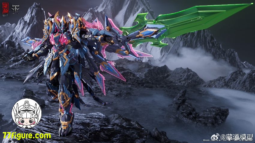 銅製神鈴 D575 蔵道模型 CangDao Model CD-15「神罡道」孔雀明王 塗装済み可動
