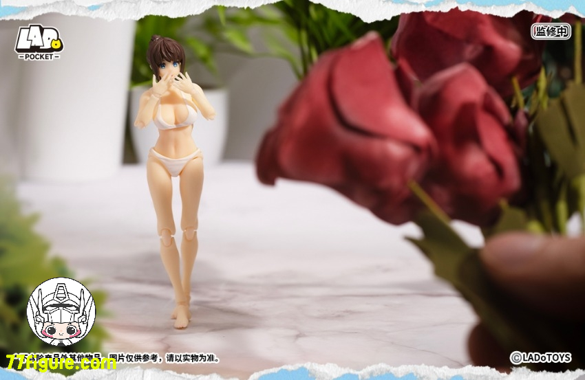 【予約商品】LADoTOYS Pocket PG-01 水着少女 塗装済み可動フィギュア