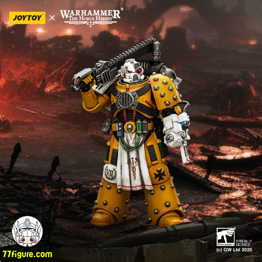 【予約商品】ジョイトイ JoyToy Source 1/18 『ウォーハンマー ホルスの異端』インペリアル フィスト レギオン 薬剤師 塗装済み可動フィギュア