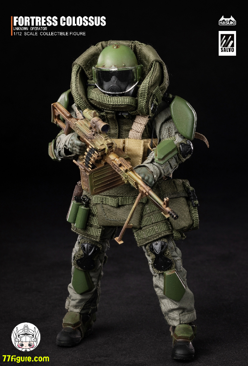 HASUKI 1/12 SA-02 「SALVO」ブラックオプス フォートレス・コロッサス HASUKI 1/12 SA-02 「SALVO」ブラックオプス フォートレス・コロッサス