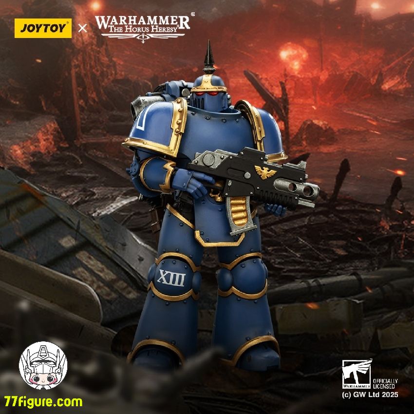 【予約商品】ジョイトイ JoyToy Source 1/18 『ウォーハンマー ホルスの異端』ウルトラマリーンズ MK III タクティカル レギオナリー 塗装済み可動フィギュア