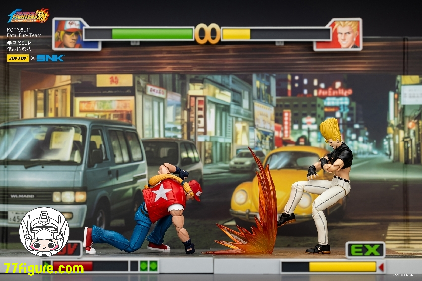 【予約商品】ジョイトイ JoyToy Source 1/18 SNK KOF 98UM 『餓狼伝説』三体セット 塗装済み可動フィギュア