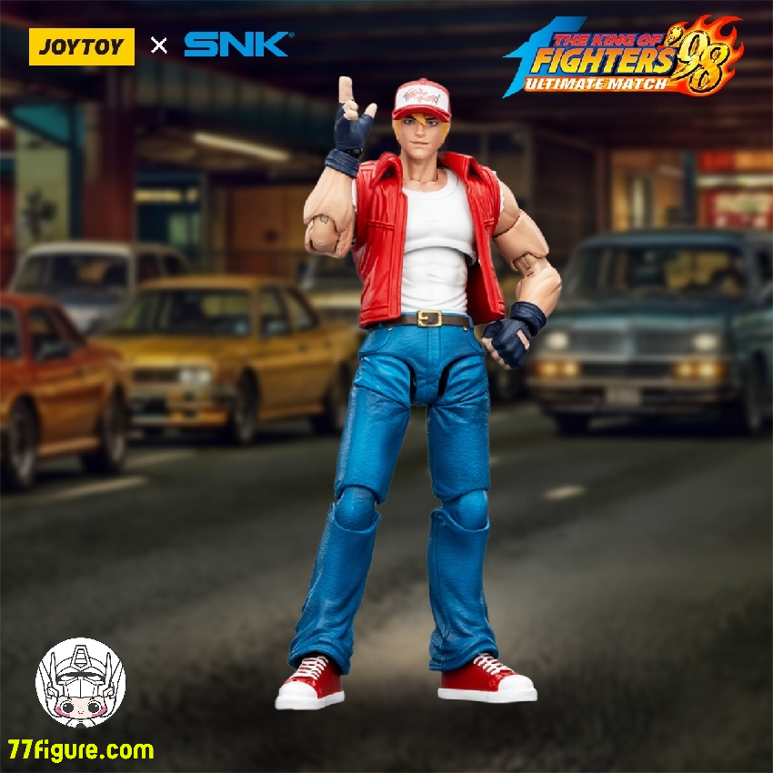 【予約受付終了】ジョイトイ JoyToy Source 1/18 SNK KOF 98UM 『餓狼伝説』テリー・ボガード 塗装済み可動フィギュア