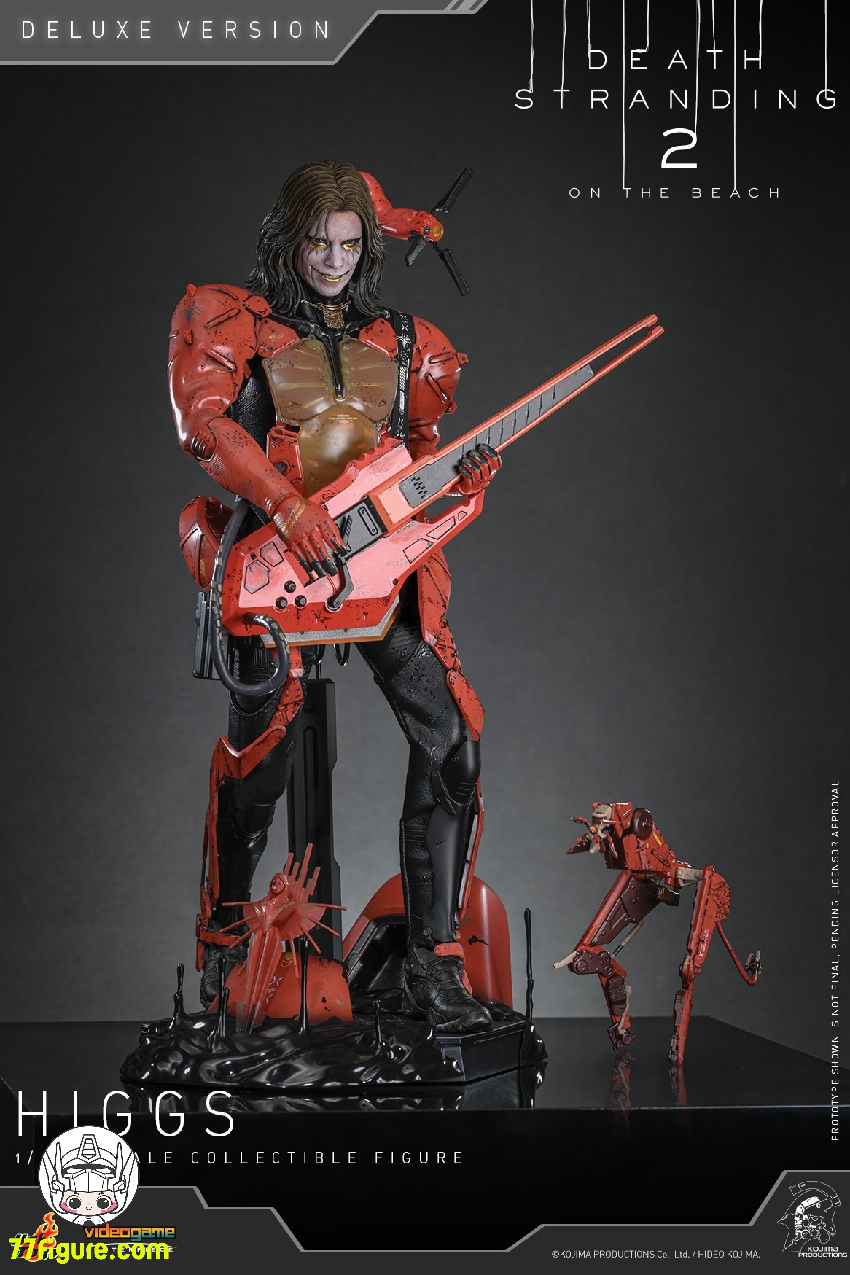 【予約商品】HotToys 1/6 VGM80『デス・ストランディング2：冥浜の上』ヒッグス 豪華版 Ver. 塗装済み可動フィギュア