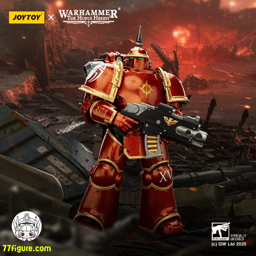 【予約商品】ジョイトイ JoyToy Source 1/18 『ウォーハンマー ホルスの異端』千子 MK III タクティカル レギオナリー 塗装済み可動フィギュア