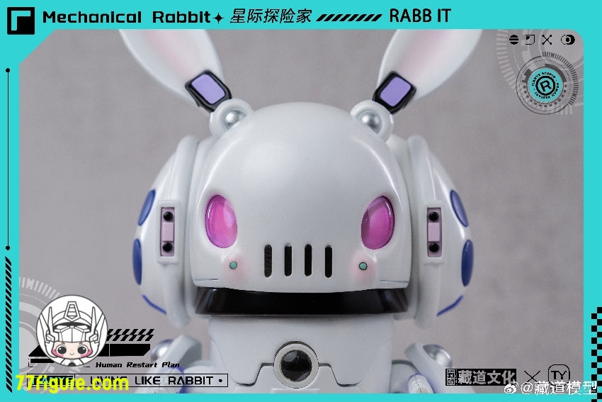 【先行販売】蔵道模型 CangDao Model CD-IC-01 『メカニカル アーマー シリーズ』 機械ウサギ 塗装済み可動フィギュア