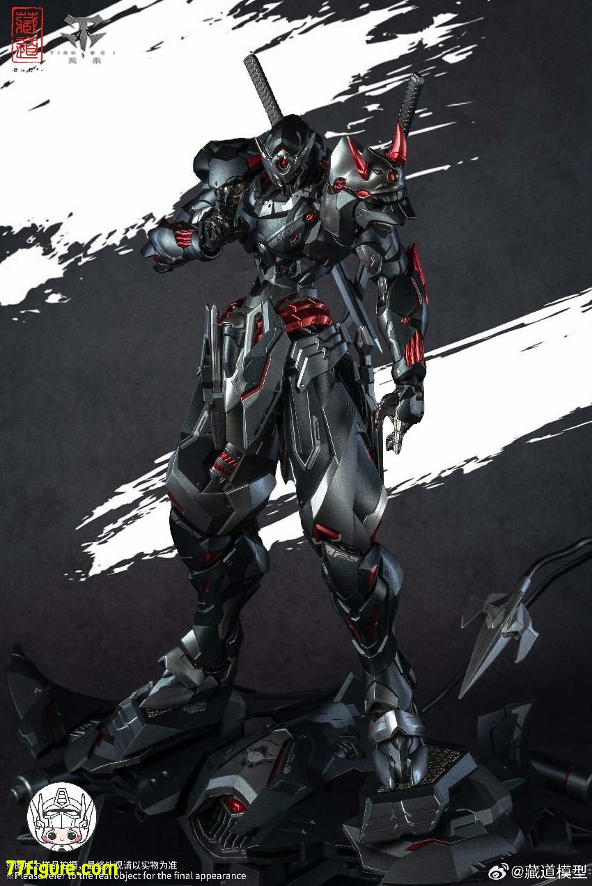 【予約商品】蔵道模型 CangDao Model 1/72「影蜮衆」忍者・飐冥 暗夜潜行Ver. 塗装済み可動フィギュア