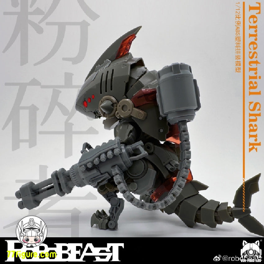 Robobeast 1/12 陸生サメ プラモデル - 77figure.com