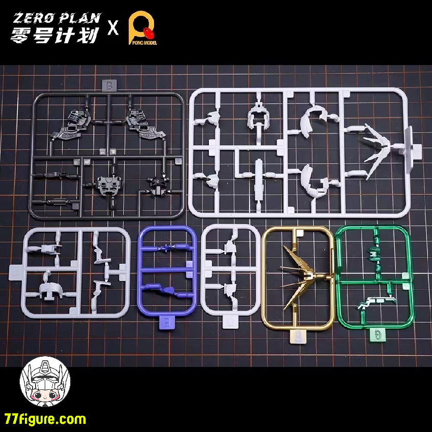 ZeroPlan x Ponq Model MG Hi-νガンダム用 ヘッド改造パーツ