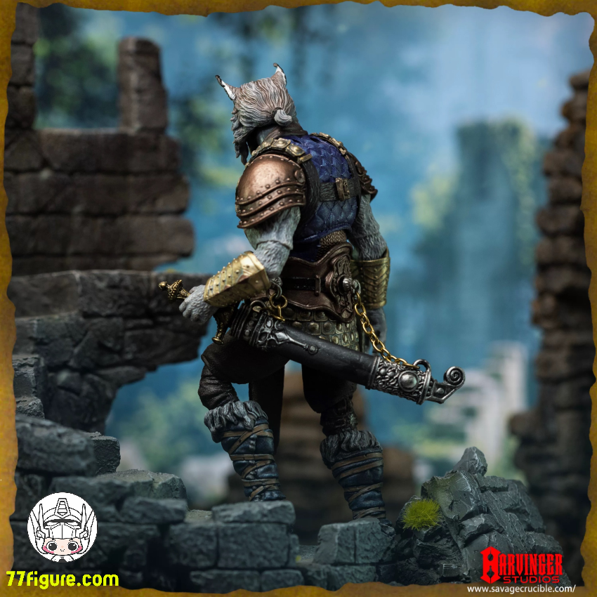 【予約商品】Harvinger Studios 1/12 サヴェッジ・クルーシブル ブリンニャル・ヴェール 塗装済み可動フィギュア