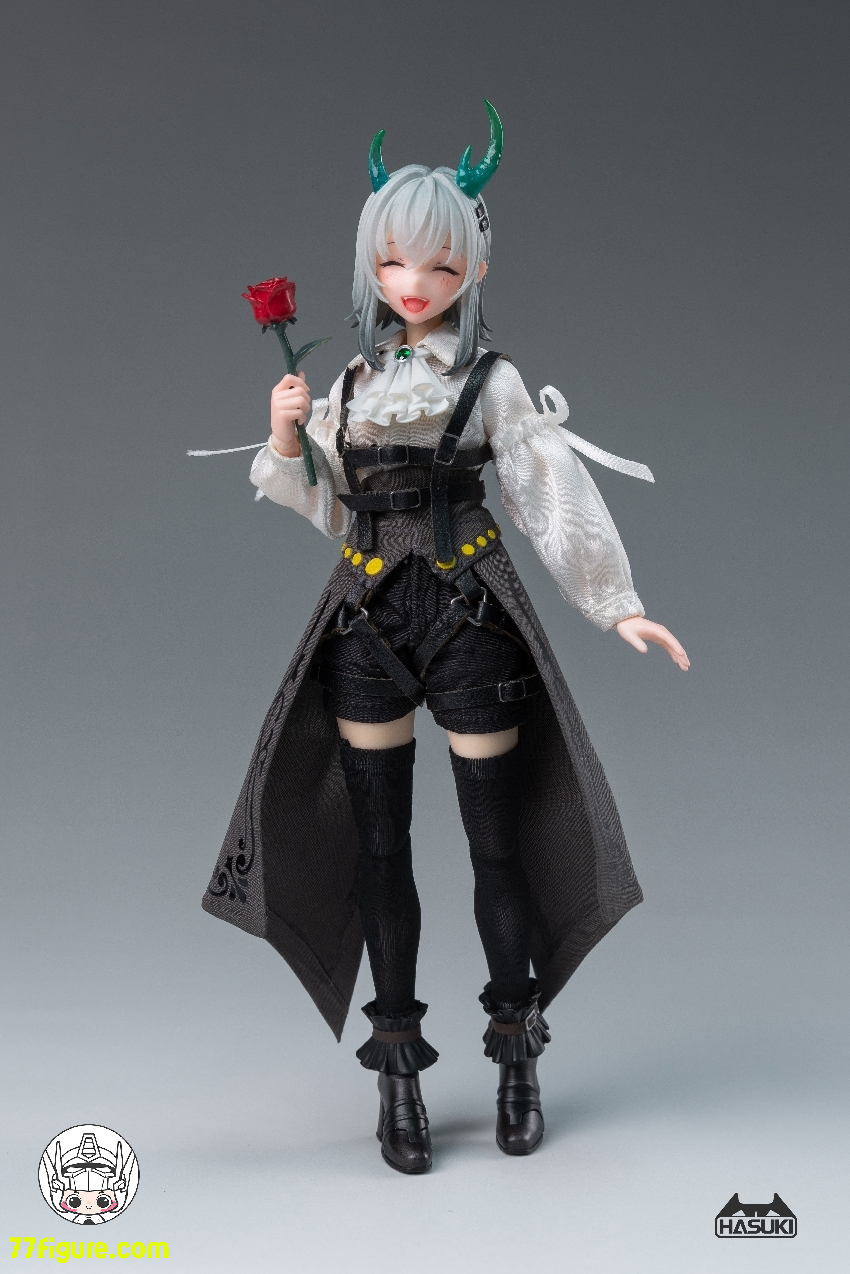 【先行販売】HASUKI 1/12 PA008 「Pocket Art」薔薇騎士 グロリア 塗装済み可動フィギュア