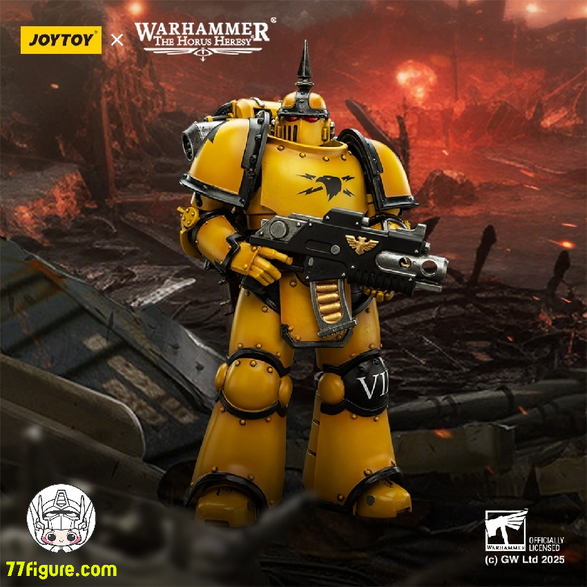 【予約商品】ジョイトイ JoyToy Source 1/18 『ウォーハンマー ホルスの異端』インペリアル フィスト MK III タクティカル レギオナリー 塗装済み可動フィギュア