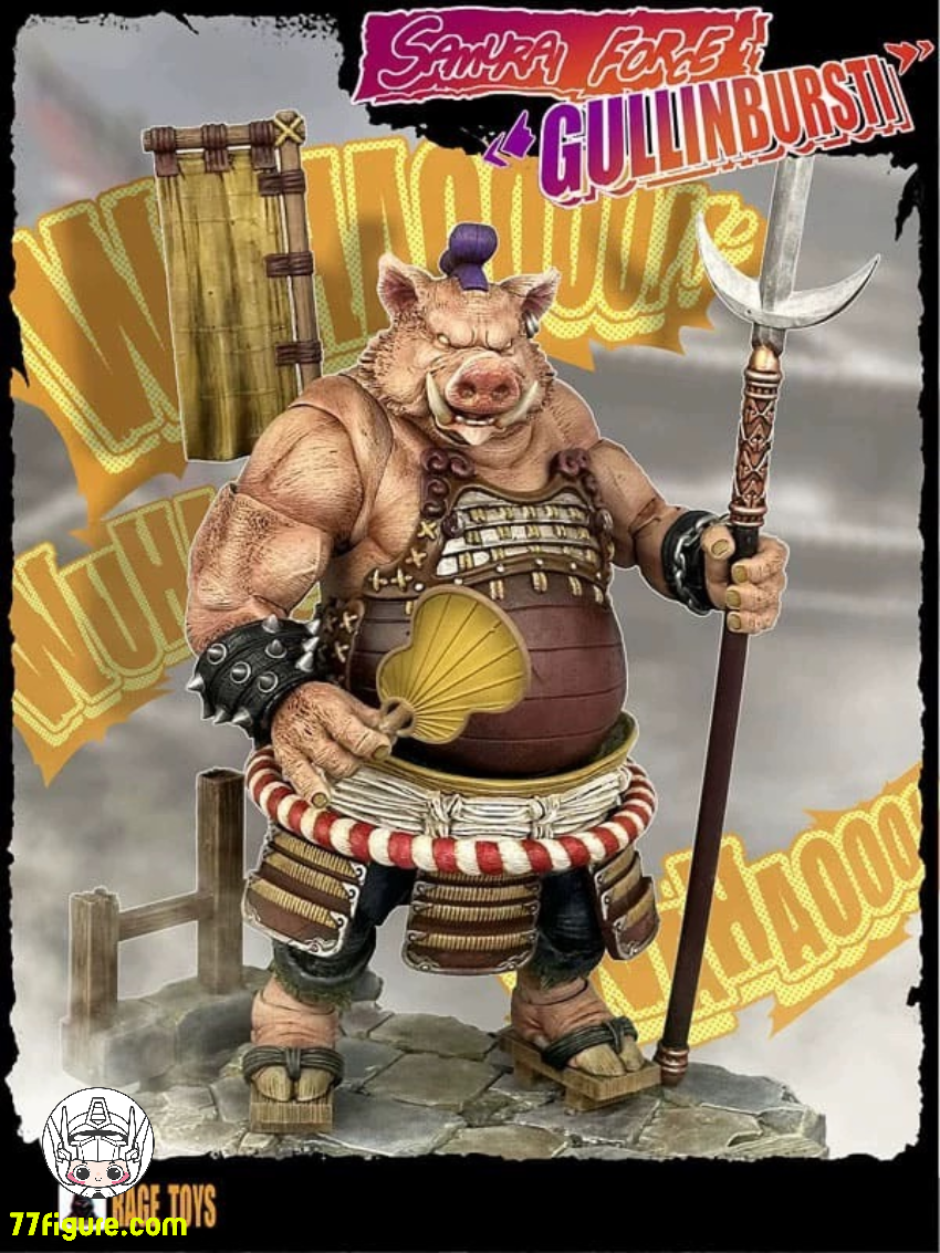 【予約商品】Rage Toys 1/12 サムライフォース グリンブルスティ 塗装済み可動フィギュア