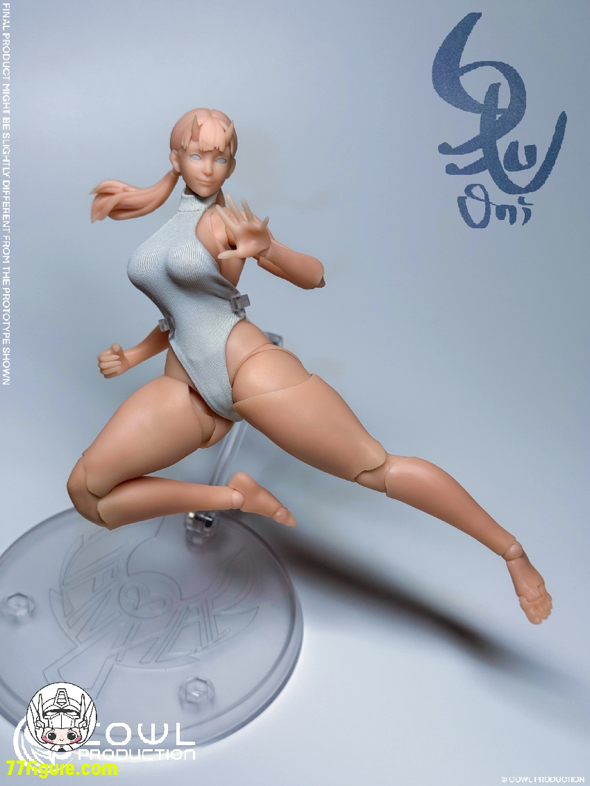 【先行販売】Cowl Production 1/12 幽霊女性素体 「ホワイト」