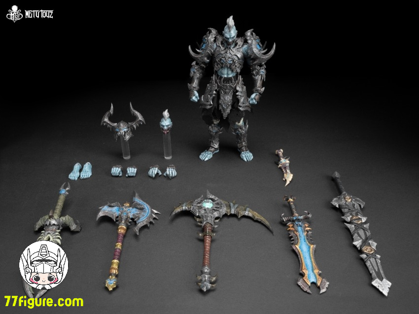 【予約商品】Mety Toyz 1/10  デスナイト フロストボーン サラナー 塗装済み可動フィギュア