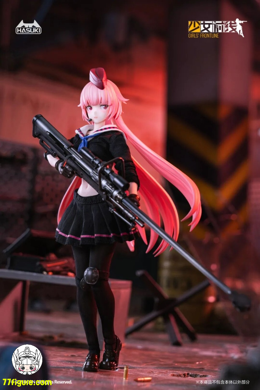 【予約商品】HASUKI x ドールズフロントライン PA011 1/12 NTW-20 スナイパー ライフル 少女 塗装済み可動フィギュア