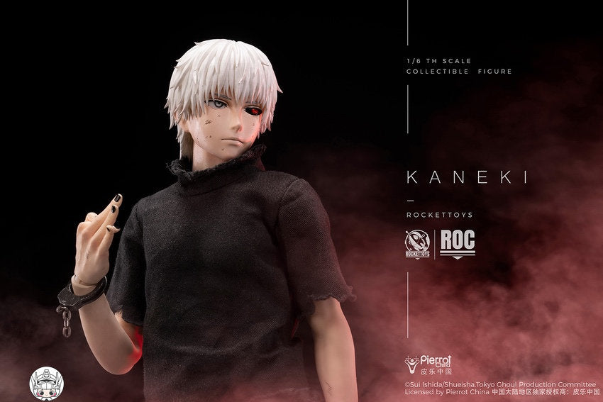 【予約商品】Rocket Toys 1/6『東京喰種トーキョーグール』金木研 覚醒Ver. 塗装済み可動フィギュア