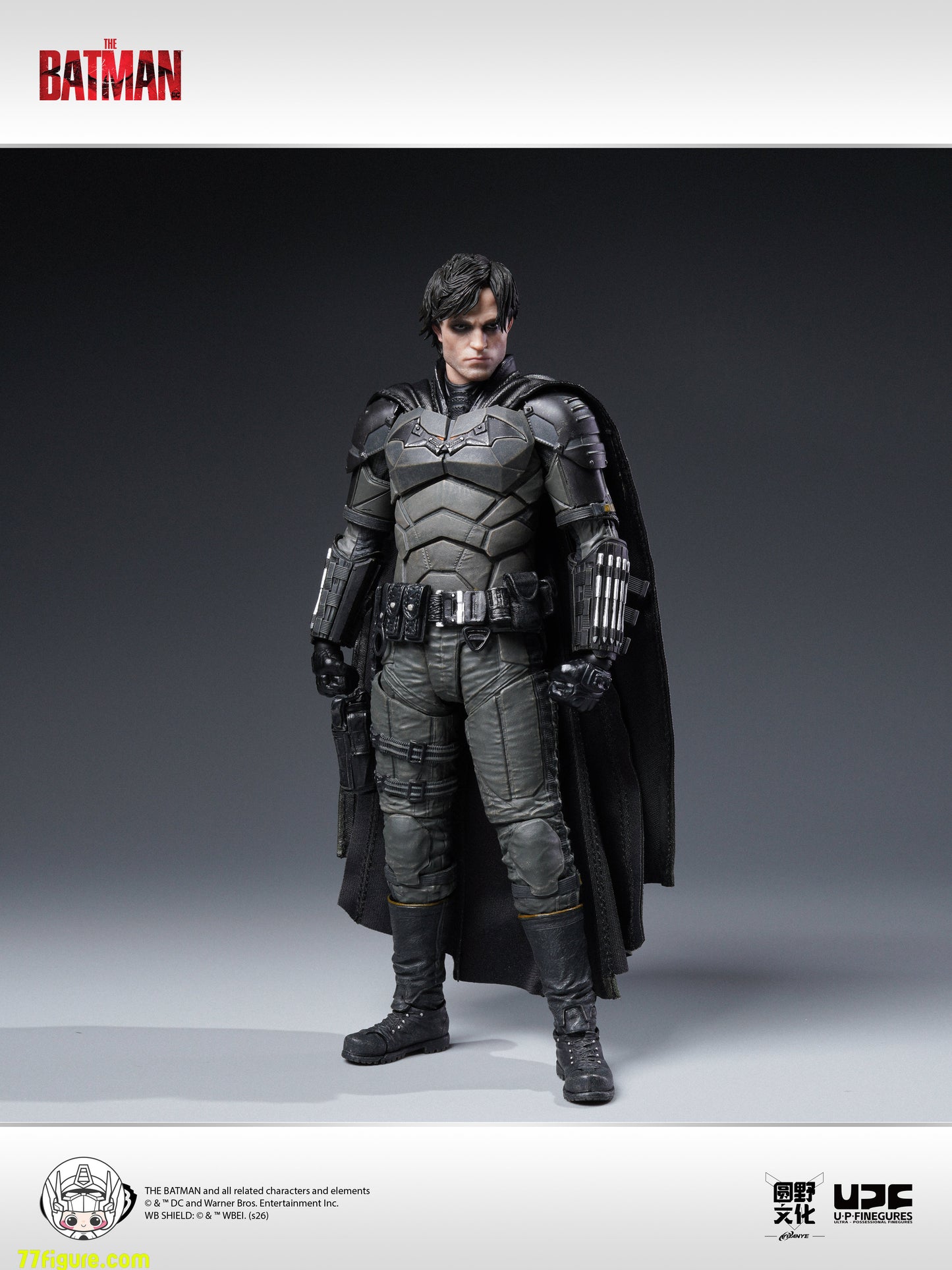 【予約商品】UPFinegures 1/12『ザ・バットマン』2022 バットマン 塗装済み可動フィギュア