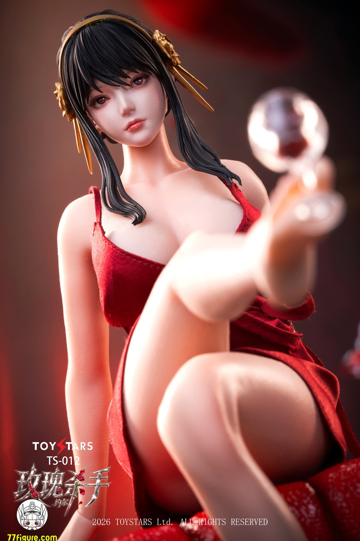 【予約商品】TOYSTARS 1/6 TS-012 ローズキラー 塗装済み可動フィギュア