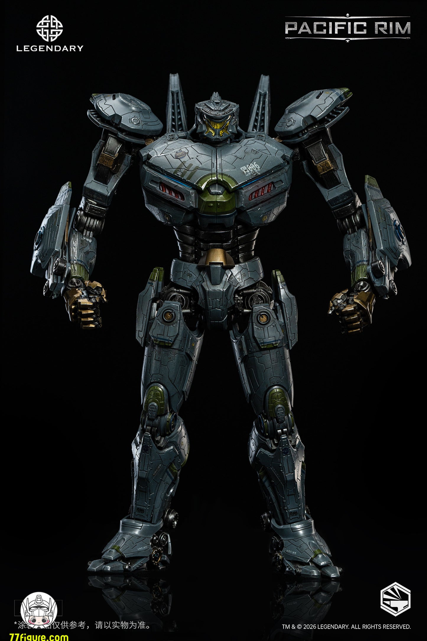 【予約商品】Infinity Studio HMC004 パシフィック・リム ストライカー・エウレカ LED付き 合金塗装済み可動フィギュア
