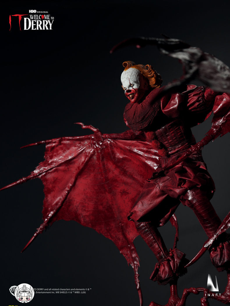 【予約商品】INART 1/6 AgA045 『イット：ウェルカム・トゥ・デリー』シーズン1 ペニーワイズ 血衣版 塗装済み可動フィギュア