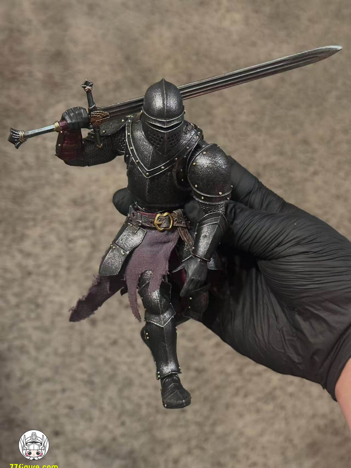 【予約商品】Harvinger Studios 1/12 サベージ・クルーシブル サー・カシアン 塗装済み可動フィギュア