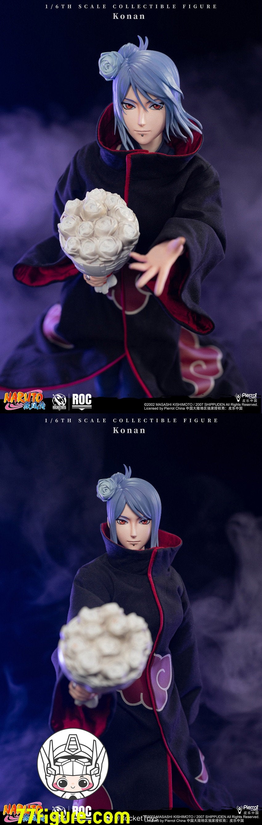 【予約商品】Rocket Toys 1/6 公式公認 『NARUTO -ナルト-』小南 塗装済み可動フィギュア