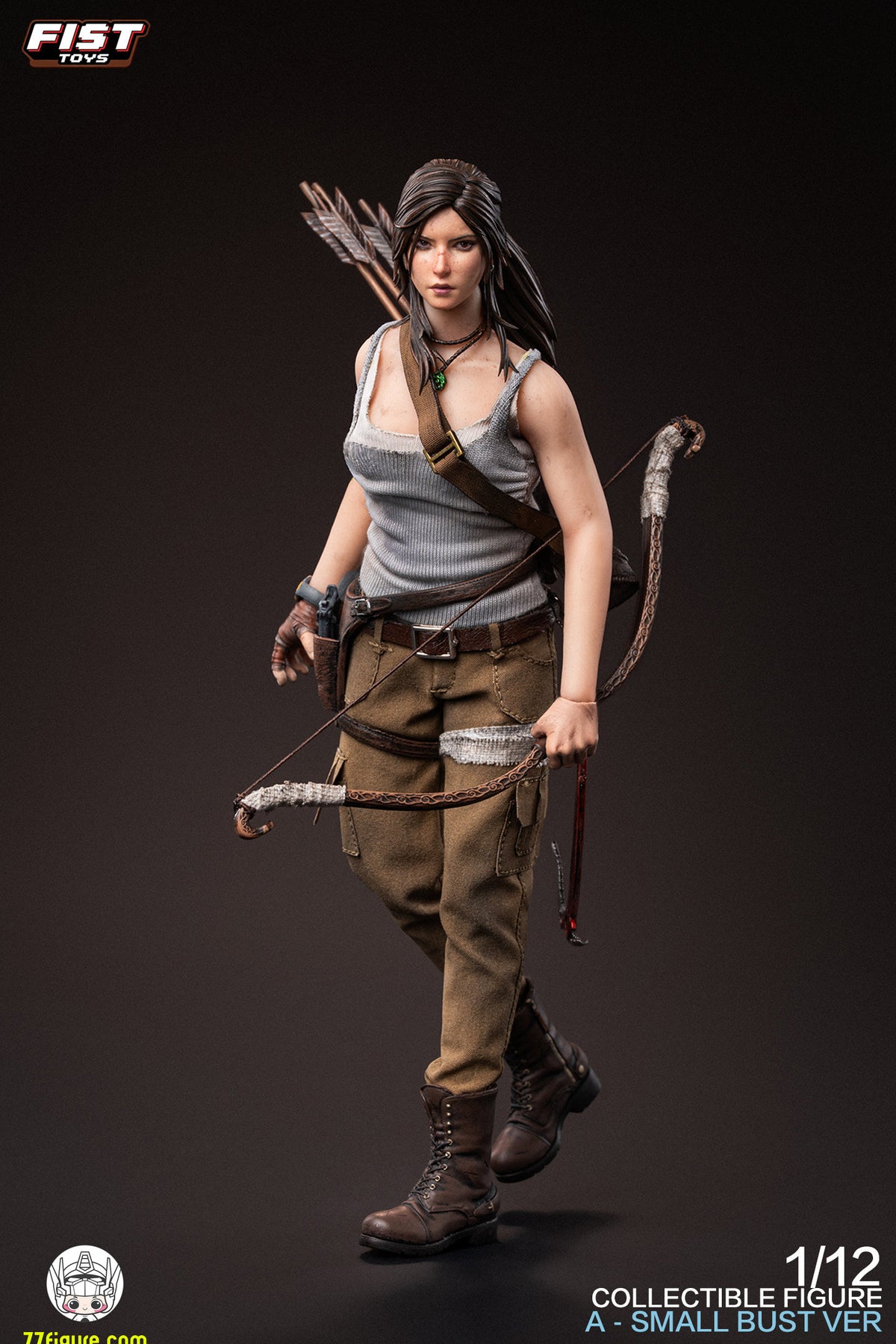【予約商品】Fist Toys 1/12 ジャングル・ハントレス スモールバストVer. A 塗装済み可動フィギュア