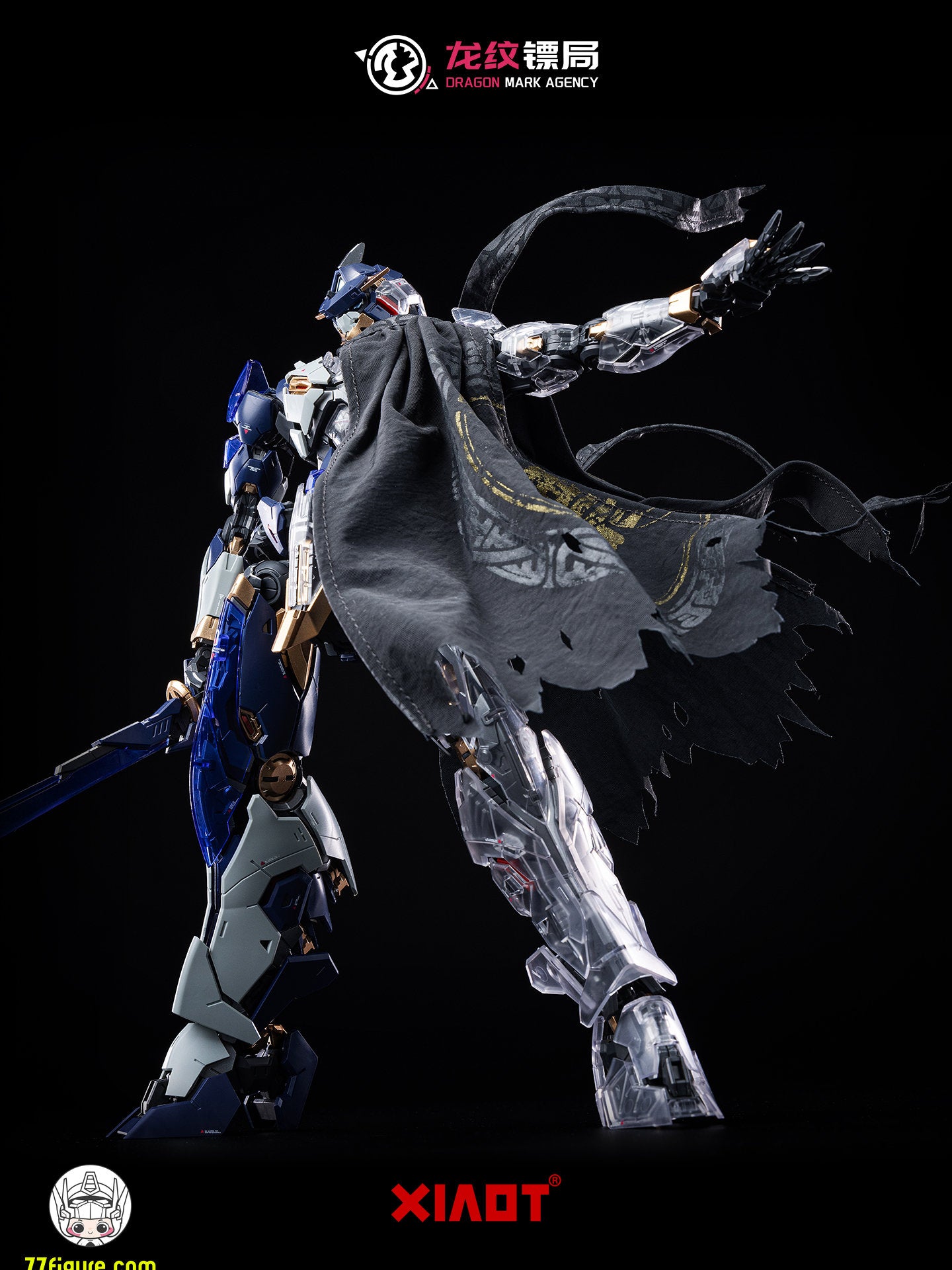 【予約商品】XiaoT「龍紋鏢局」DP-H01 令曜専用戦術ケープアクセサリー 鏢影
