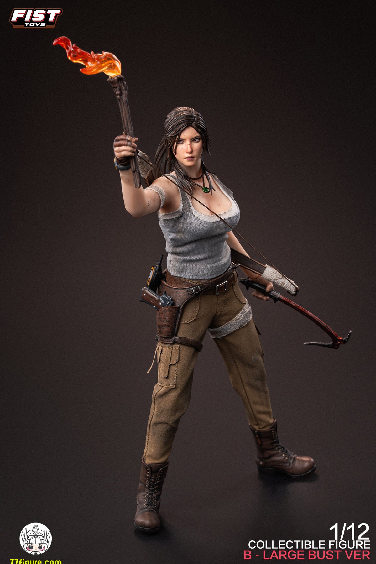 【予約商品】Fist Toys 1/12 ジャングル・ハントレス ラージバストVer. B 塗装済み可動フィギュア