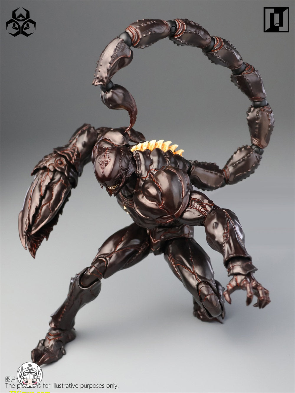 【予約商品】Mirrfig 1/12 MF004-A エボリューショナリー・バトルフィールド：プレイグ レインフォレストレッド 塗装済み可動フィギュア