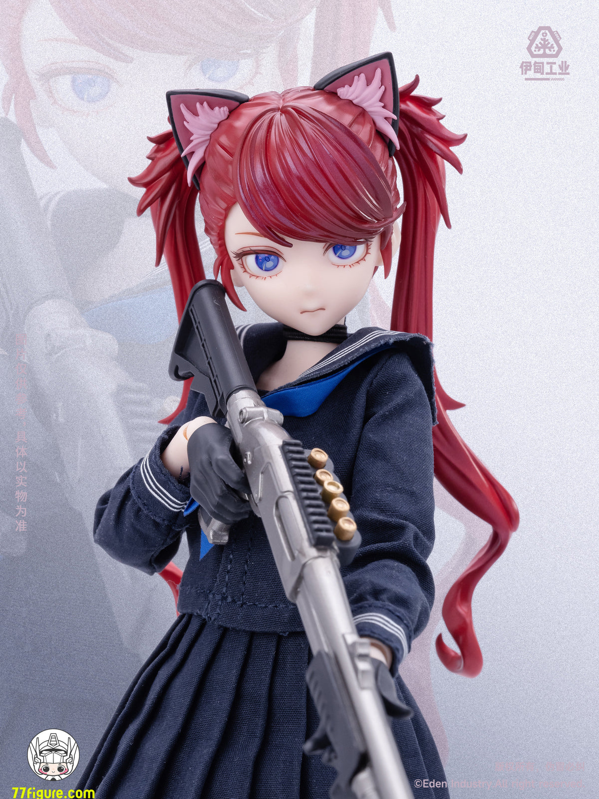 【予約商品】Eden Industry Feiqizi「アンユージュアル・デイ」ブラインドボックス4個セット 塗装済み可動フィギュア