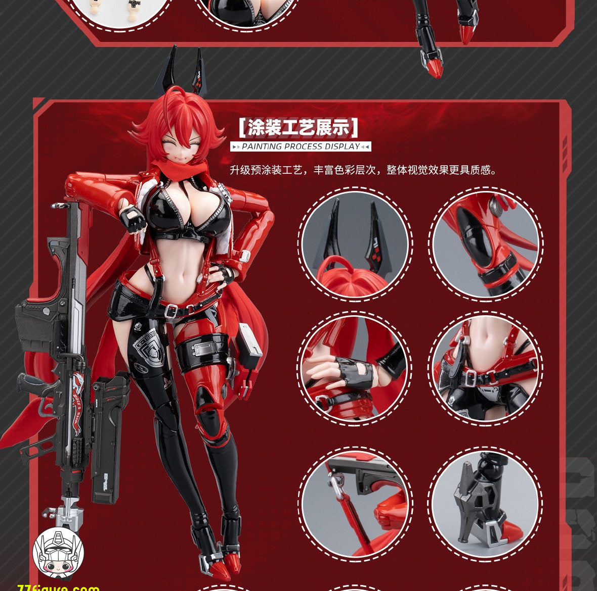 【予約商品】和模線 1/12 『勝利の女神:NIKKE』 レッドフッド プラモデル