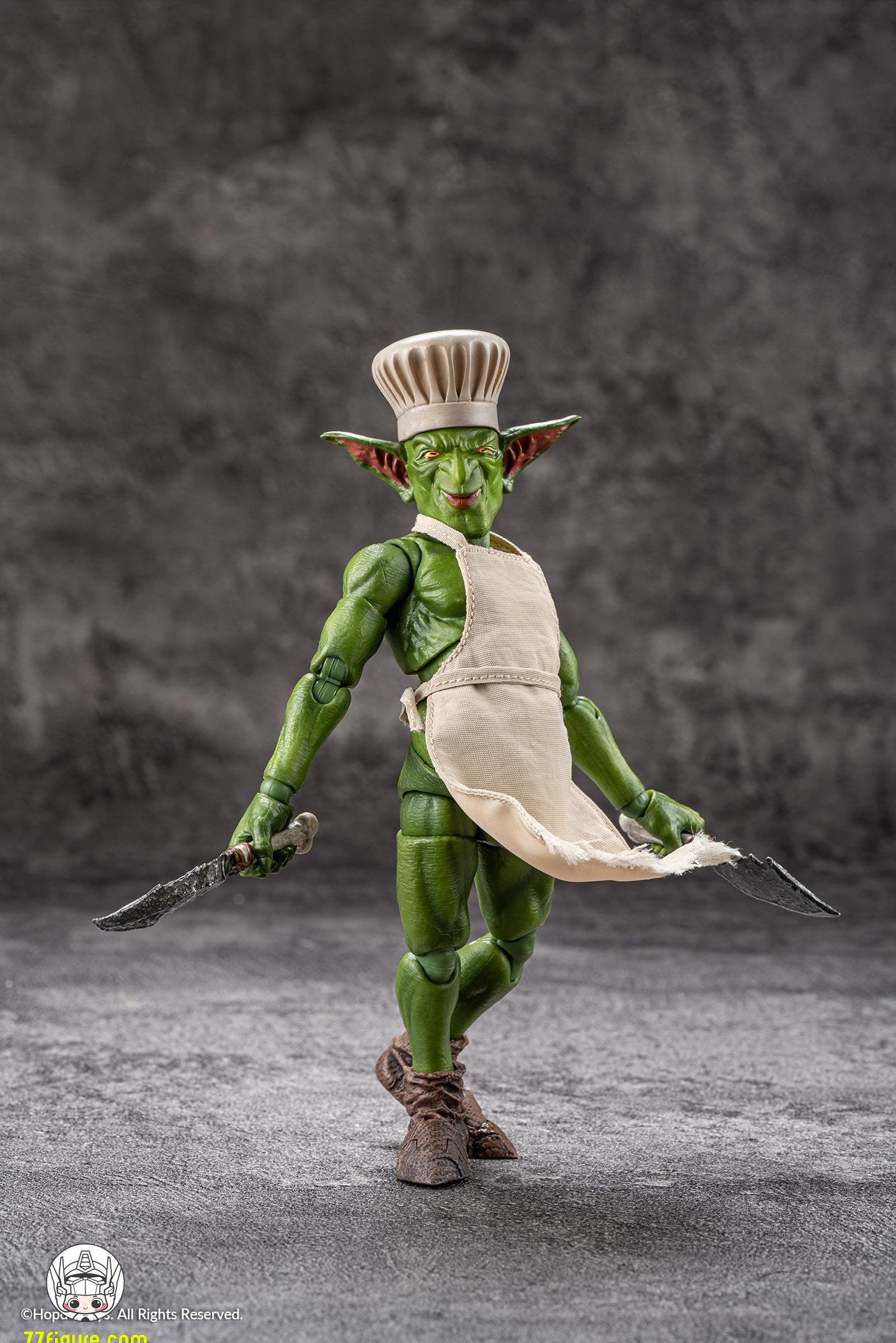 【予約商品】HopDo Toys 1/12 ゴブリン族のシェフ ゴブリン 塗装済み可動フィギュア