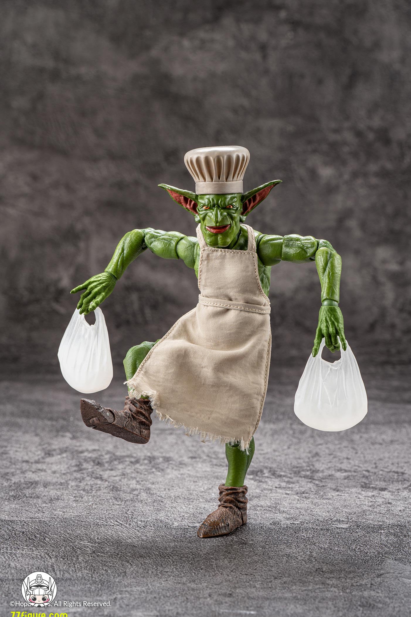 【予約商品】HopDo Toys 1/12 ゴブリン族のシェフ ゴブリン 塗装済み可動フィギュア