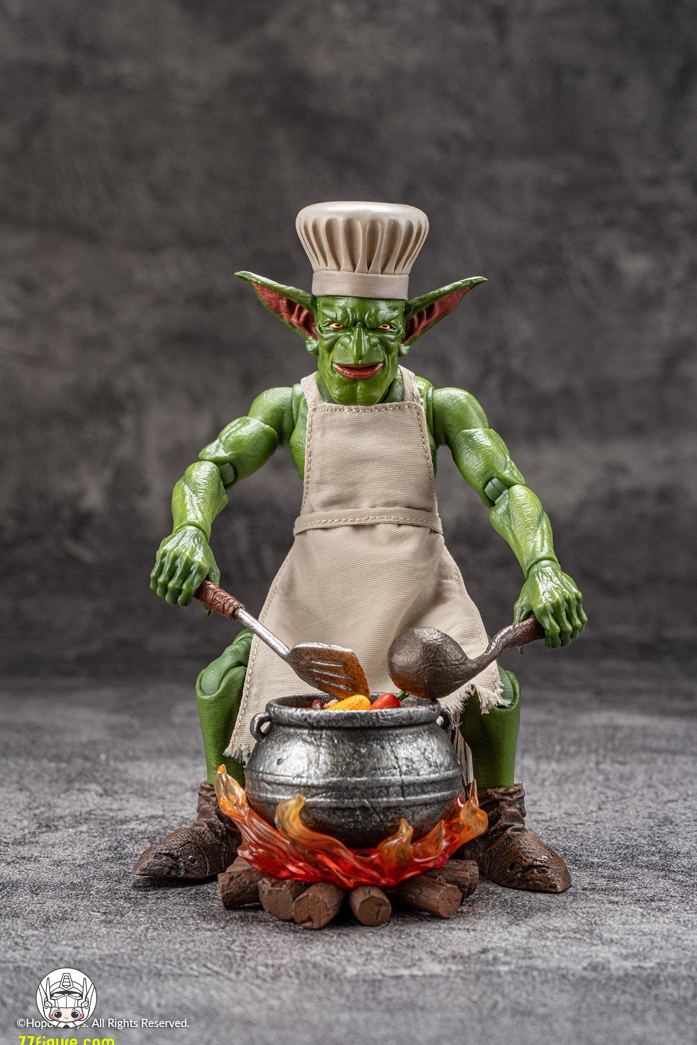 【予約商品】HopDo Toys 1/12 ゴブリン族のシェフ ゴブリン 塗装済み可動フィギュア
