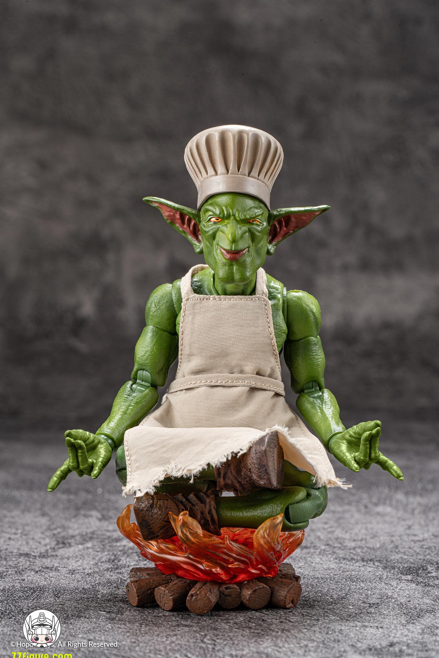 【予約商品】HopDo Toys 1/12 ゴブリン族のシェフ ゴブリン 塗装済み可動フィギュア