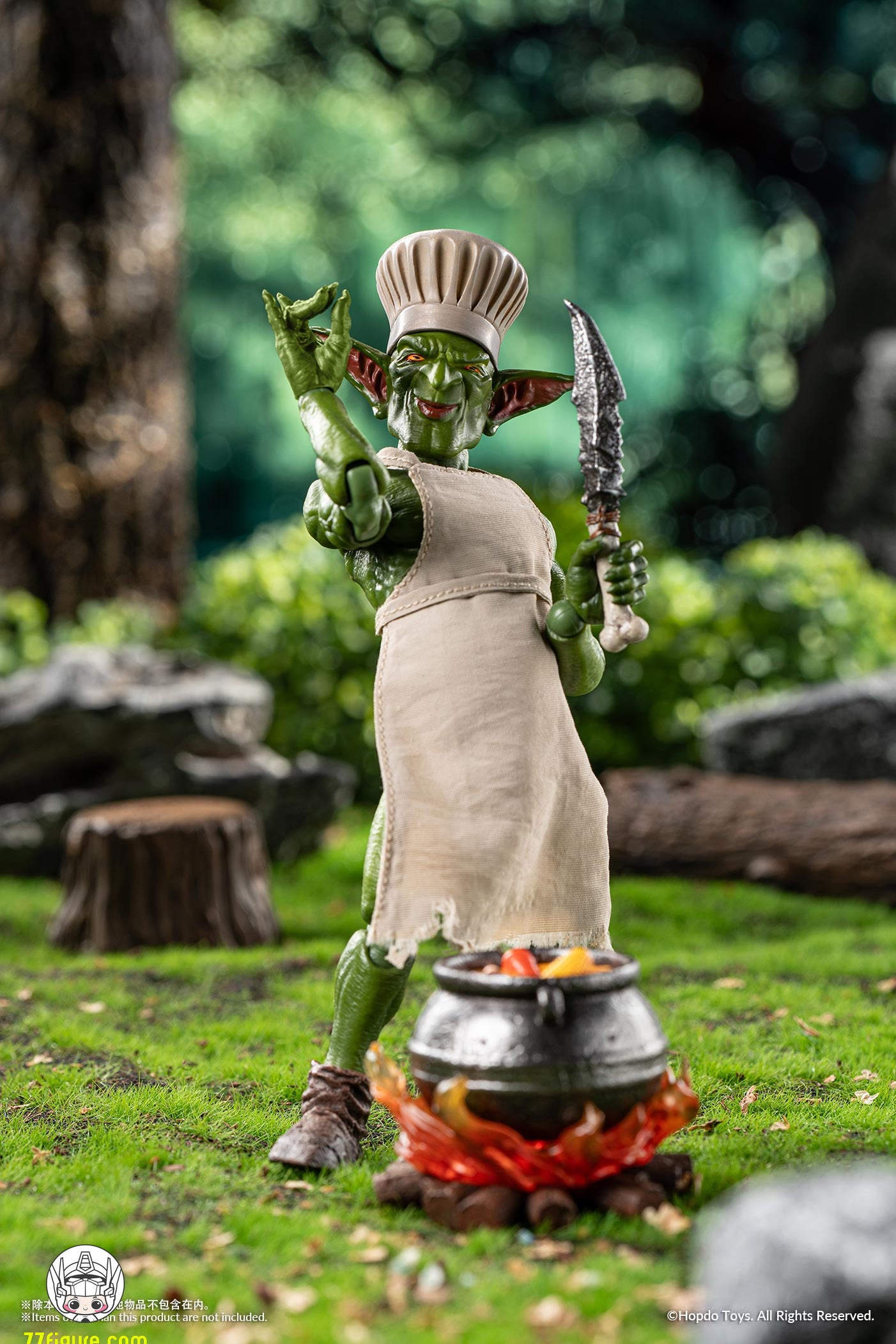 【予約商品】HopDo Toys 1/12 ゴブリン族のシェフ ゴブリン 塗装済み可動フィギュア