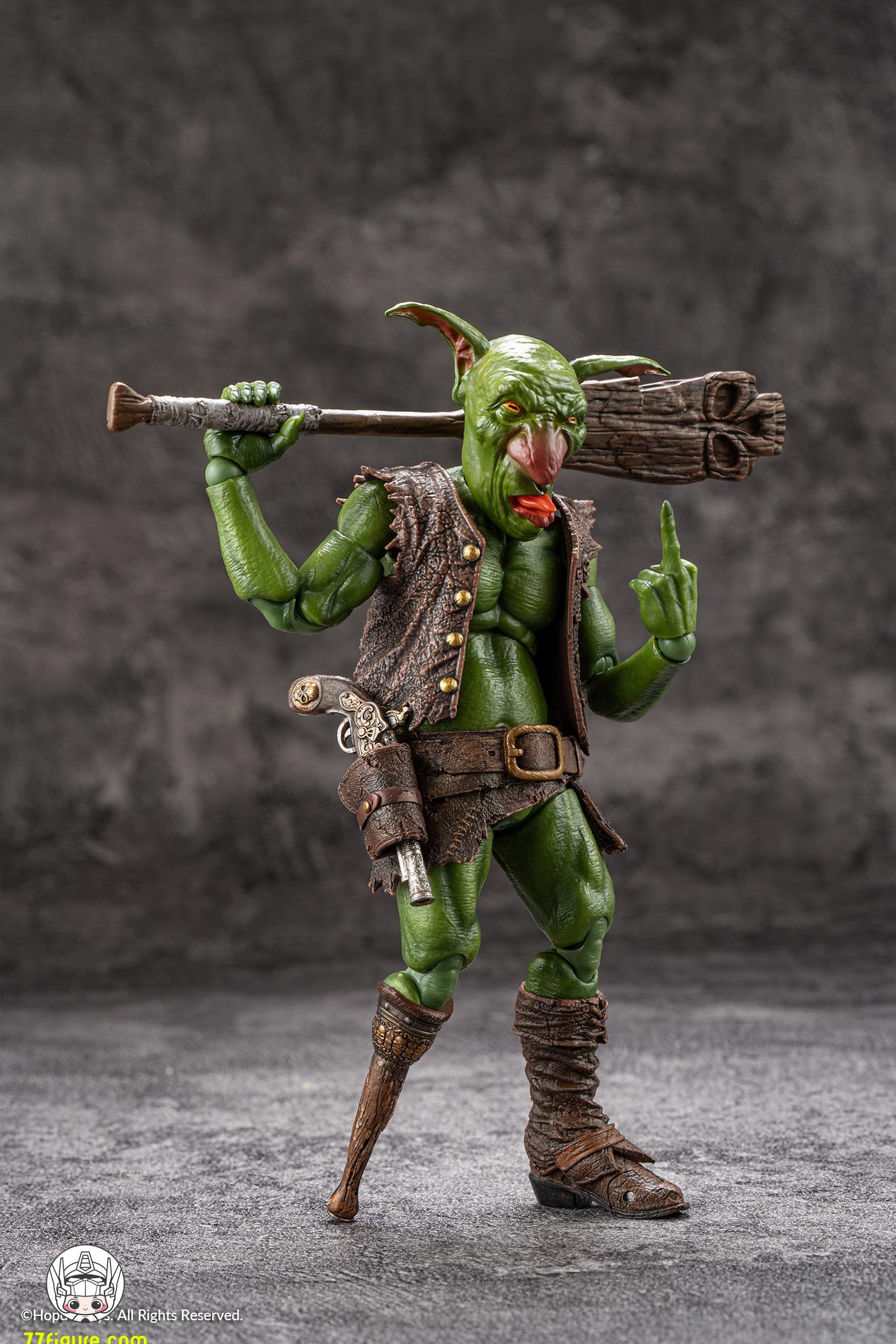 【予約商品】HopDo Toys 1/12 ゴブリン族の海賊 ゴブリン 塗装済み可動フィギュア