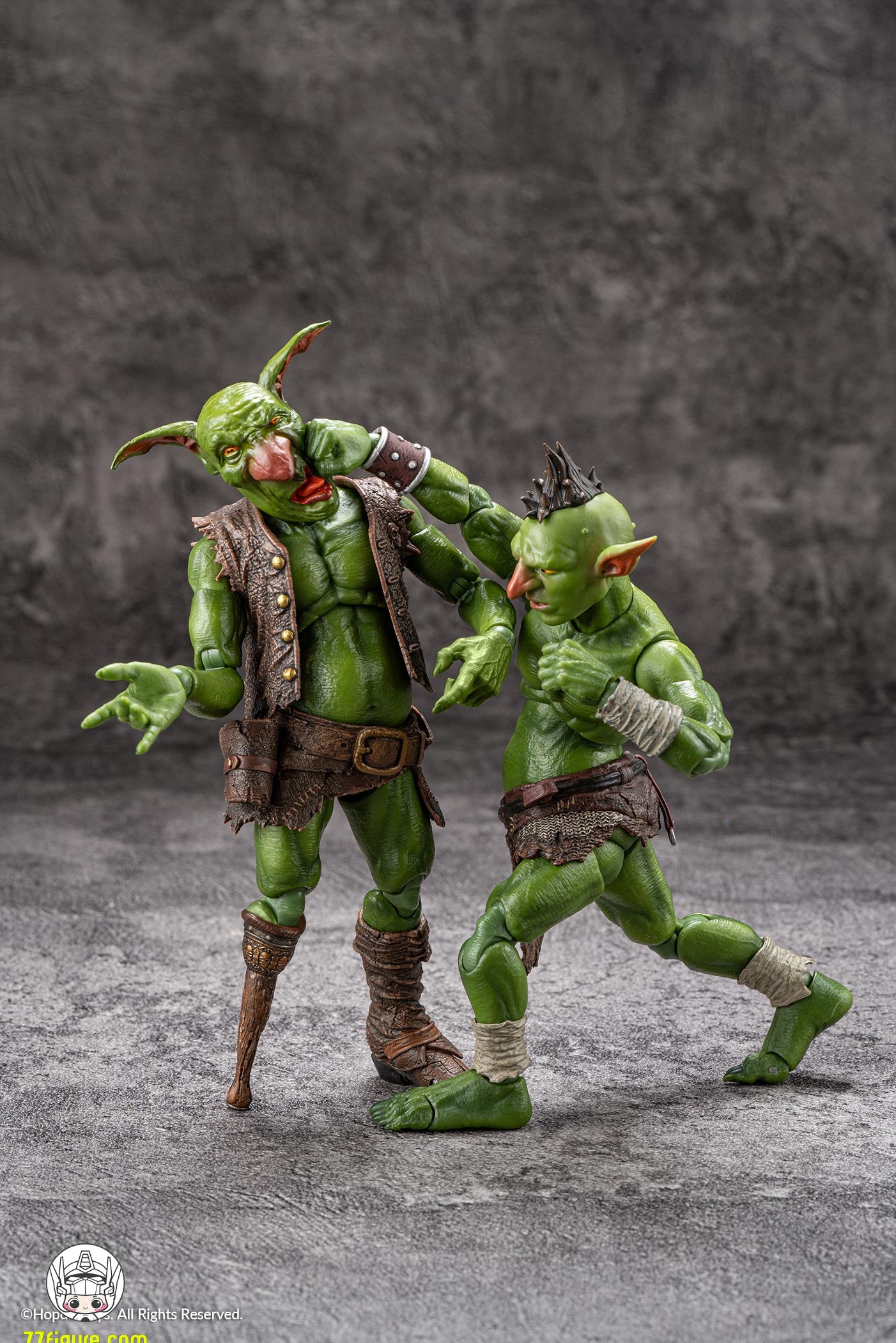 【予約商品】HopDo Toys 1/12 ゴブリン族の海賊 ゴブリン 塗装済み可動フィギュア