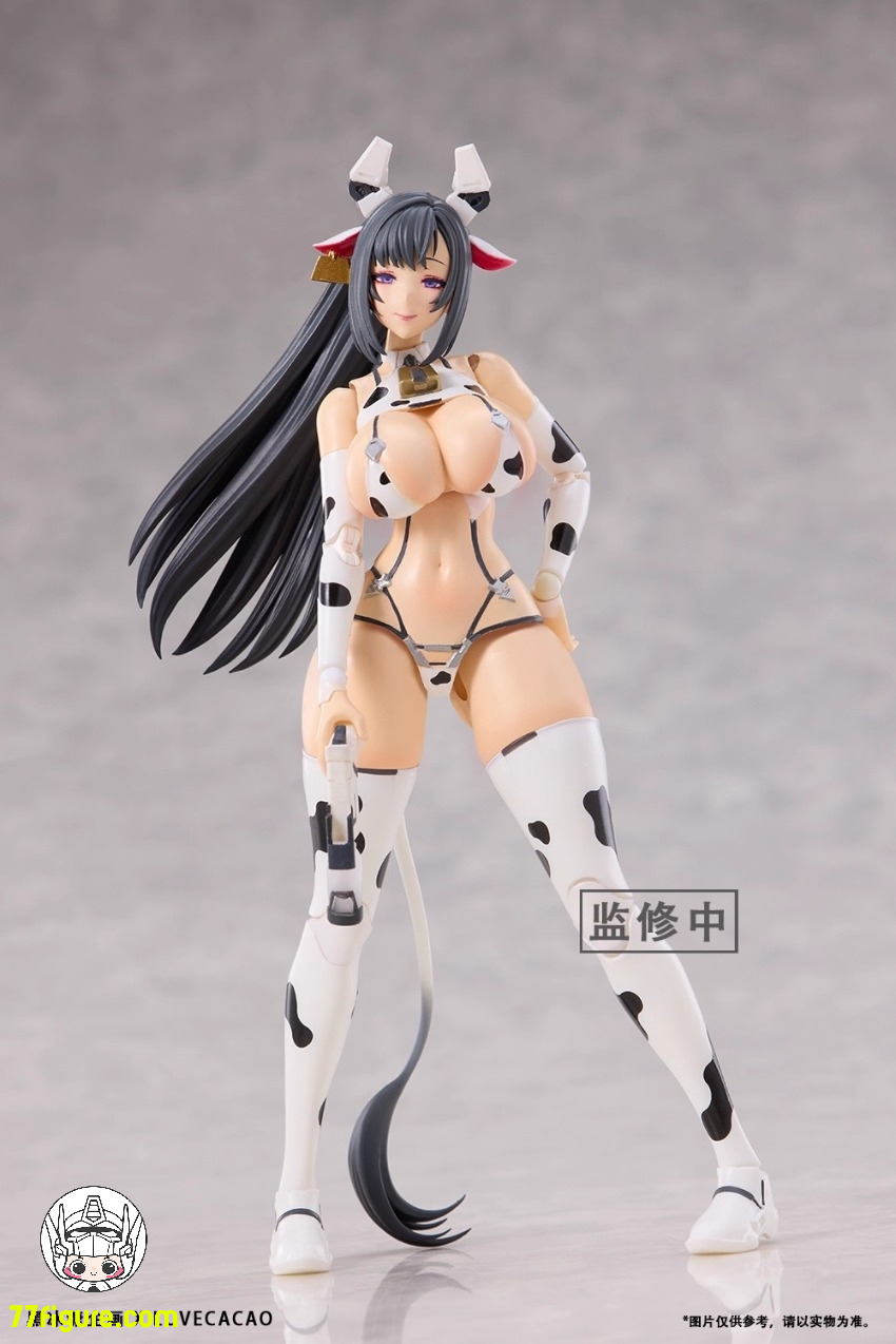 【予約商品】Black Crystal Candy Project  1/12 ミルキーホワイトソース カウガール 塗装済み可動フィギュア