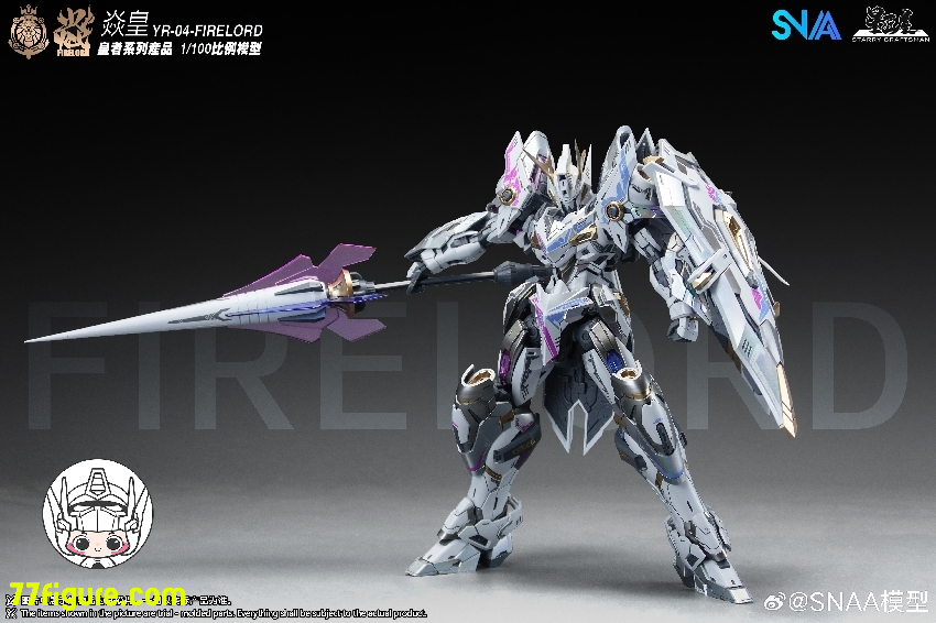 【予約商品】SNAA Model 1/100 YR-04-PV「エンペラー」蒼炎の魂 焱皇（Fire Lord）幻炎の魂Ver. プラモデル