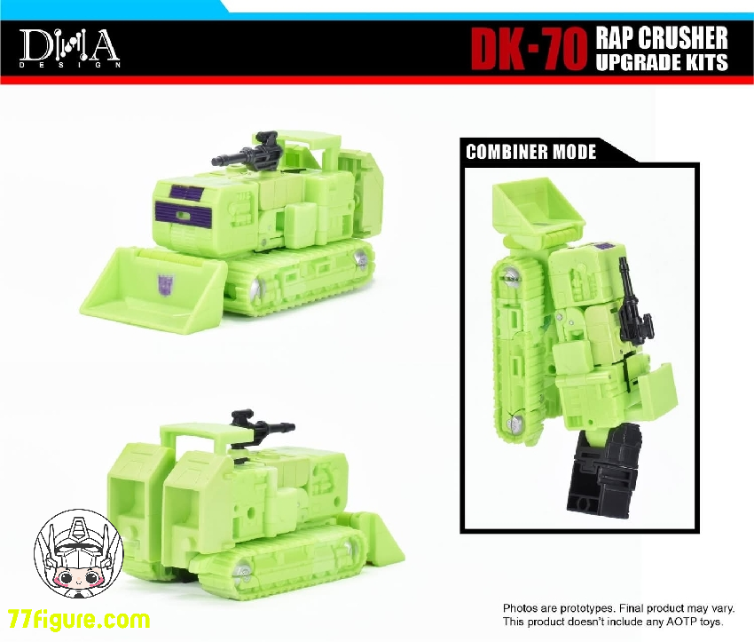 【予約商品】DNA Design DK-70 スタジオシリーズ ボーンクラッシャー＆スクラッパー用 アップグレードキット