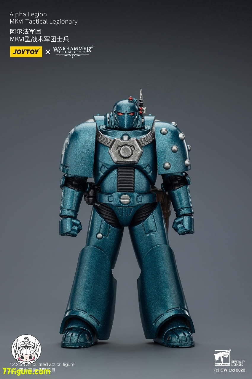 【予約商品】ジョイトイ JoyToy Source 1/18 『ウォーハンマー ホルスの異端』アルファ レギオン MKVI タクティカル レジオナリー 塗装済み可動フィギュア