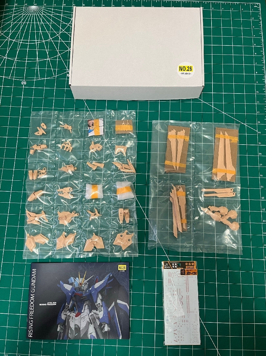 【先行販売】No.26 Studio 1/144 HG ライジング フリーダム ガンダム用 アップグレード ガレージキット